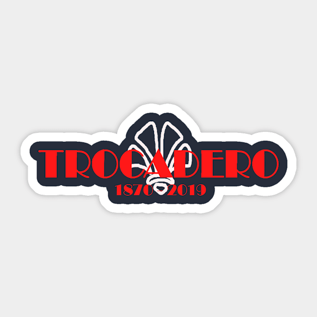 Trocadero Entrance (full) Sticker by BradyRain